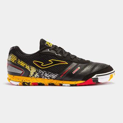 JOMA MUNDIAL INDOOR Futsalschuhe Schwarz Gelb Rot