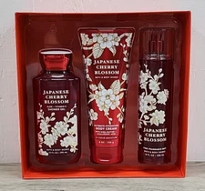 Bath & Body Works Japanese Cherry Blossom Mother's Day - Mist, Cream, Shower Gel
