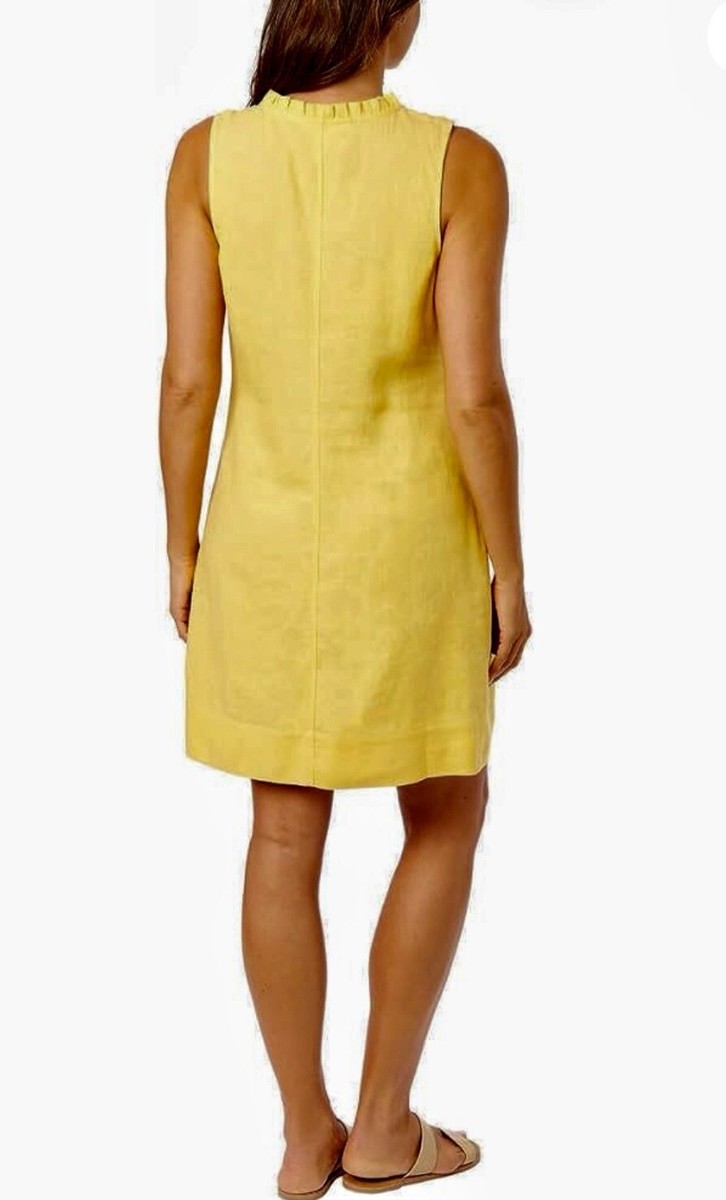 briggs new york linen dress Briggs New York Women's Green Linen Blend Dress / Various Sizes CanadaWide Liquidations
