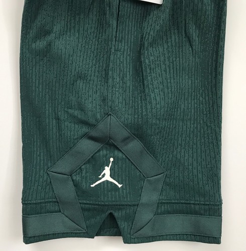 NWT Nike Jordan Youth LG MJ Advanced Sport Dri-FIT Diamond Shorts New Green - Picture 7 of 10