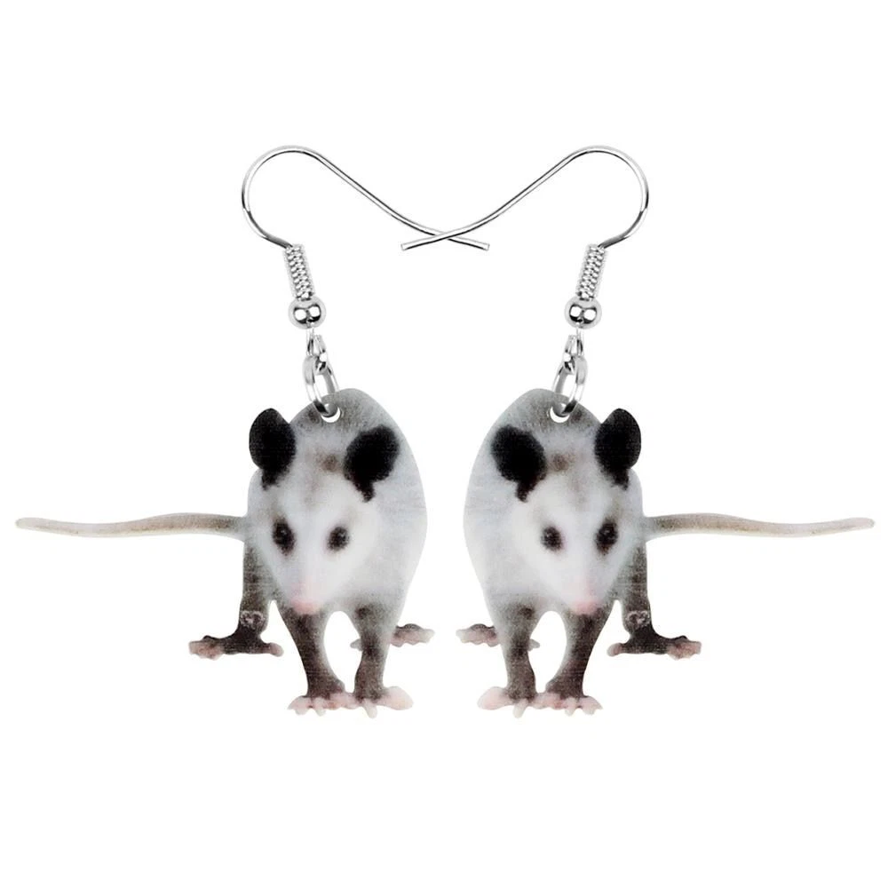 Mouse earrings deals