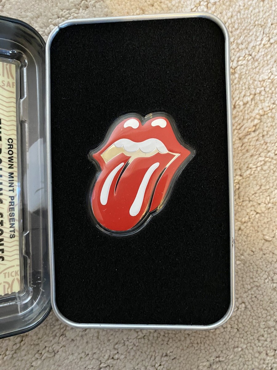 Rolling Stones One ounce Silver Tongue in Tin Can | eBay