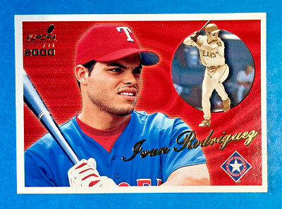 メジャーリーグ　カード　Ivan Rodriguez 2000 Pacific Aurora Ivan Rodriguez #144 Baseball Texas