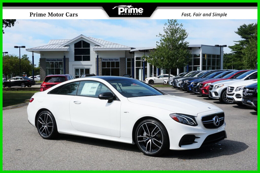 2019 Mercedes-Benz E-Class E 53 AMG® E53 E53c4 4Matic Coupe Brand New 2019 E53 AMG COUPE - White/Saddle - Rare - Ship 2U from Maine