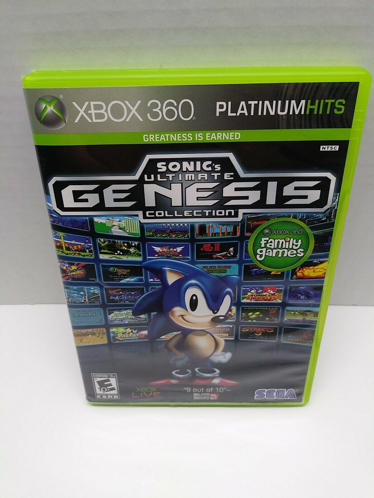 XBOX 360 GAME SONIC ULTIMATE GENESIS COLLECTION NEW 10086680348