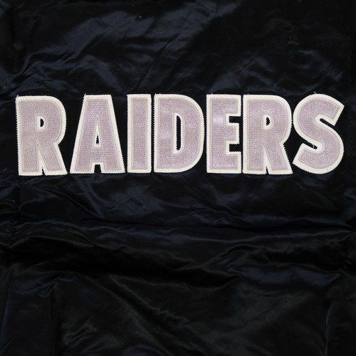 Rare Vintage Starter Los Angeles LA Raiders Satin Varsity Jacket 80s 90s Oakland L - Bild 10 von 12