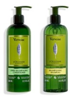 L'occitane Verbena / Verveine Shampoo & Conditioner (2 x 400ml Bottles) - 800ml