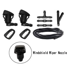 Windshield Wiper Washer Nozzle Spray Jet & Hose For 2005-2013 Chevy Malibu 06 07