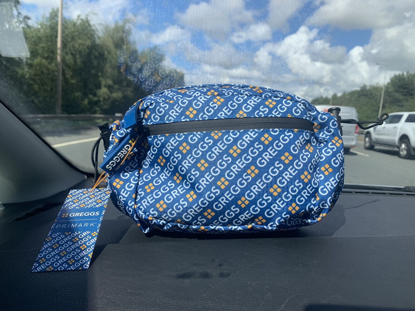 Greggs x Primark Bum Bag / Shoulder Bag / Fanny Bag. Perfect for Festivals Rare