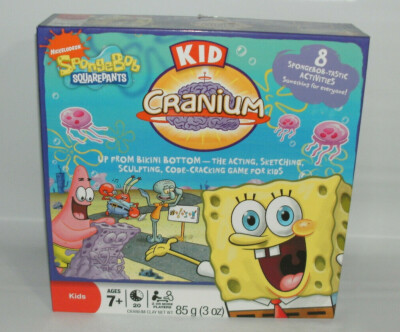 2009 Kid Cranium Nickelodeon Spongebob Squarepants Edition COMPELTE READ