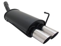 Novus Sportauspuff FüR Opel Astra H FließHeck 2X76Mm Ms-Design