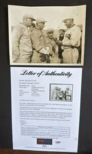 1921 Chief Bender Original Type 1 Photo International Newsreel Psa Coa Hof 6x8
