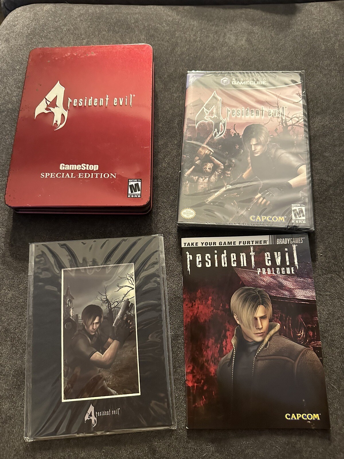 Resident+Evil+4%3A+Premium+Edition+Tin+GameStop+Exclusive+%28Nintendo ...