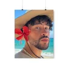 Bad bunny Matte Vertical Posters