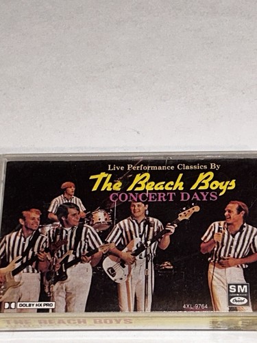 The Beach Boys Concert Days Rock Music Album Cassette 1B08 - Picture 3 of 4