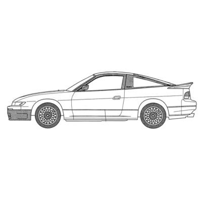 FUJIMI 1/24 Initial D Series No.003 NISSAN SILEIGHTY MAKO SATO MODEL KIT ISD JP