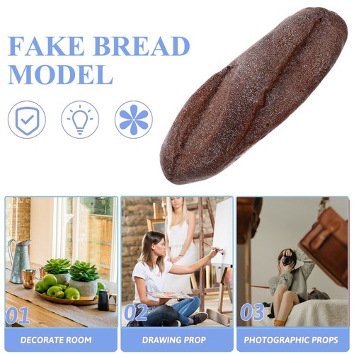 Simulated Bread Decor Artificial Bread Model Bread Photo Prop Decorative Bread - Zdjęcie 8 z 12