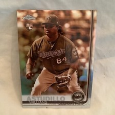 2019 Topps Chrome #37 Williams Astudillo RC - Sepia Refractor 