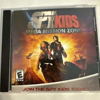 Spy Kids PC Game Mega Mission Zone Disney Windows Mac Vintage | eBay