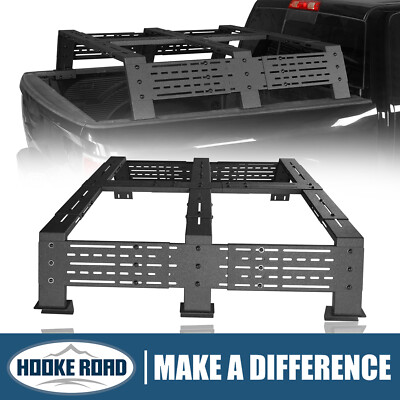 Hooke Road Overland Trunk Bed Rack Fit Ford F-150/Raptor/RAM/Silverado/Sierra