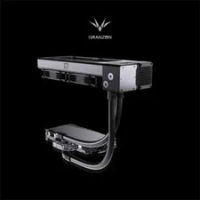 Granzon CPU GPU Block Pump Fan 240mm Radiator Hose Tube Water Cooling Kit