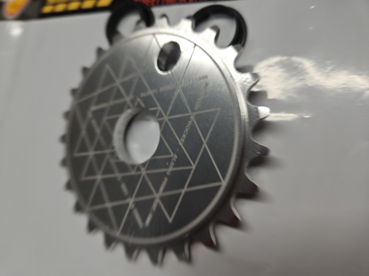 PRIMO BMX Bike RICHTER SPROCKET 25t RAW SILVER 6K CHAINRING GEAR