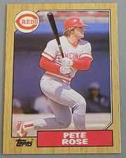 1987 Topps Baseball, Base Card #200 PETE ROSE   Cincinnati Reds