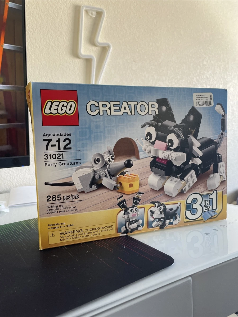 LEGO Creator 3 in 1 Furry Creatures 31021 eBay