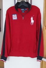 OLYMPIC TEAM USA 2010 VANCOUVER 1/4 ZIP SWEATER by POLO RALPH LAUREN / L 