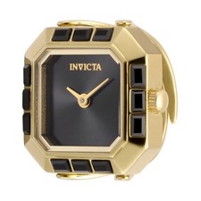 Invicta Women's Mini Angel Diamond 21.5mm Quartz Ring Watch IN-49584