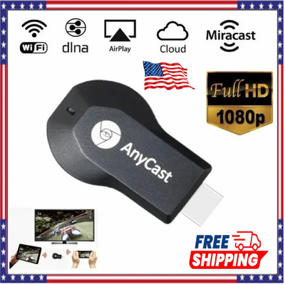 1080P Wireless HDMI Display Dongle WiFi Receiver AirPlay Miracast DLNA TV Stick