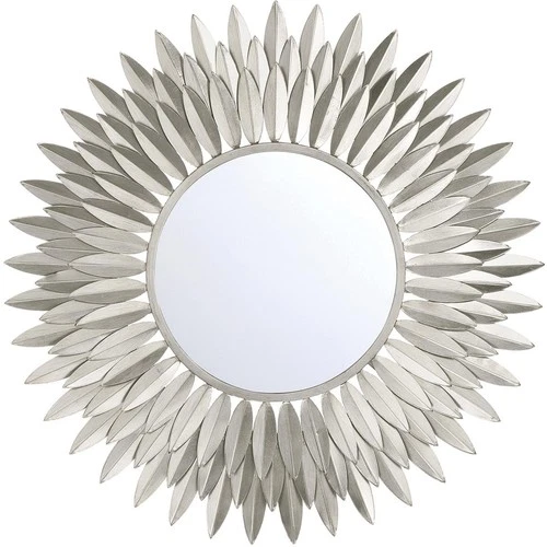 Crystorama BRH-M524-SA Broche 24 X 24 inch Antique Silver Mirror - Picture 1 of 7