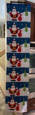 Felt Appliqué Christmas Santa Door/Wall Decor