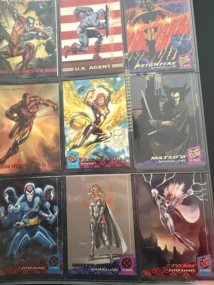 Tarjetas coleccionables de Marvel 1993-1994 Foto 2 de 4