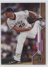 2020 Topps Gold 1950/2020 Scott Oberg #395 0yj6