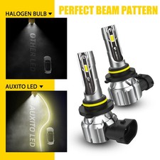 9005 HB3 LED Headlight Bulbs Kit HIGH/LOW Beam 40000LM Super Bright 6500K White
