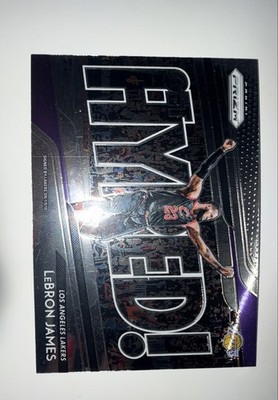 2018-19 Panini Prizm - Get Hyped! LeBron James #4
