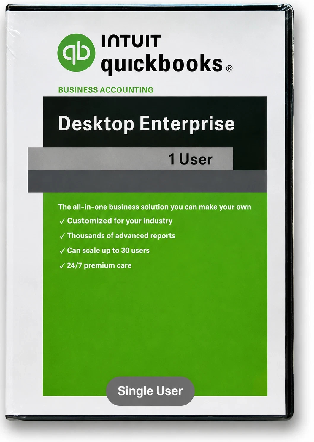 QuickBooks Desktop Enterprise 2024 for Windows 1-User Version US Only