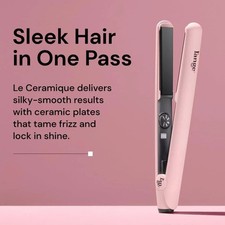L'ange Hair Le Ceramique 1-Pass Flat Iron Hair Straightener HS035