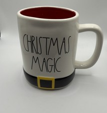 Rae Dunn Artisan Collection By Magenta Christmas MAGIC coffee MUG Santa Claus