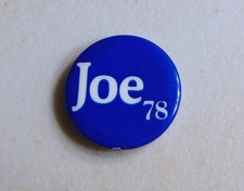 Joe Biden 1978 Delaware Senate campaign pin button political