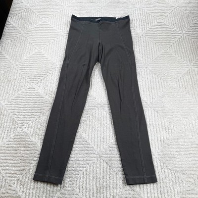 Vince Seamed Leggings Women's Medium Gray Slim Pull On Pants Minimalist Office