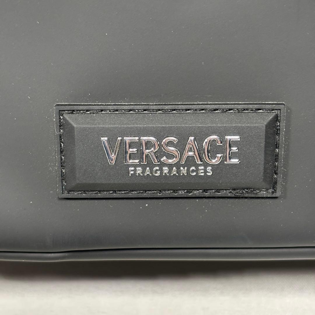 Versace Black PVC Clutch Bag Secondhand Good Condition thumbnail 10