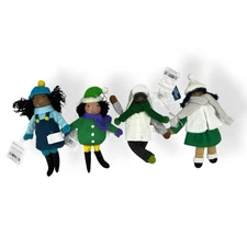 LOT OF 4 Target Wondershop Colorful Felt Ornaments *Assorted Variety NEW