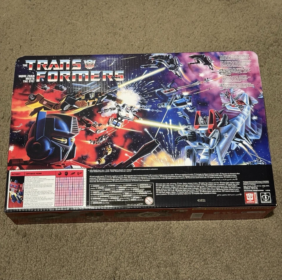Transformers 40 Years More Than Meets the Eye Optimus Prime Autobot Commander - Image 2 of 4