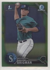 2016 Bowman Draft Chrome Picks Green Refractor 11/99 Bryson Brigman #BDC-105 e5r