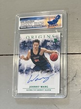 2021-22 Panini Origins Draft Picks Johnny Wang Green Auto OR-JWA Slabbed