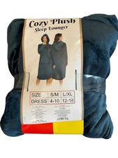 Womens 32 Degrees Heat Cozy Plush Sleep Lounger Blue Deep Baltic S/M NEW Winter