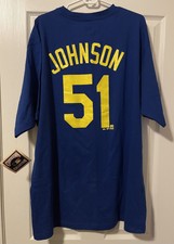 Randy Johnson Seattle Mariners 125th Anniversary Jersey – Men's Teal Alt Jersey, Sizes S-3XL