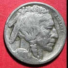 1917S US Buffalo Nickel! "San Francisco" Mint! Good! Lower Mintage! Old US Coin!